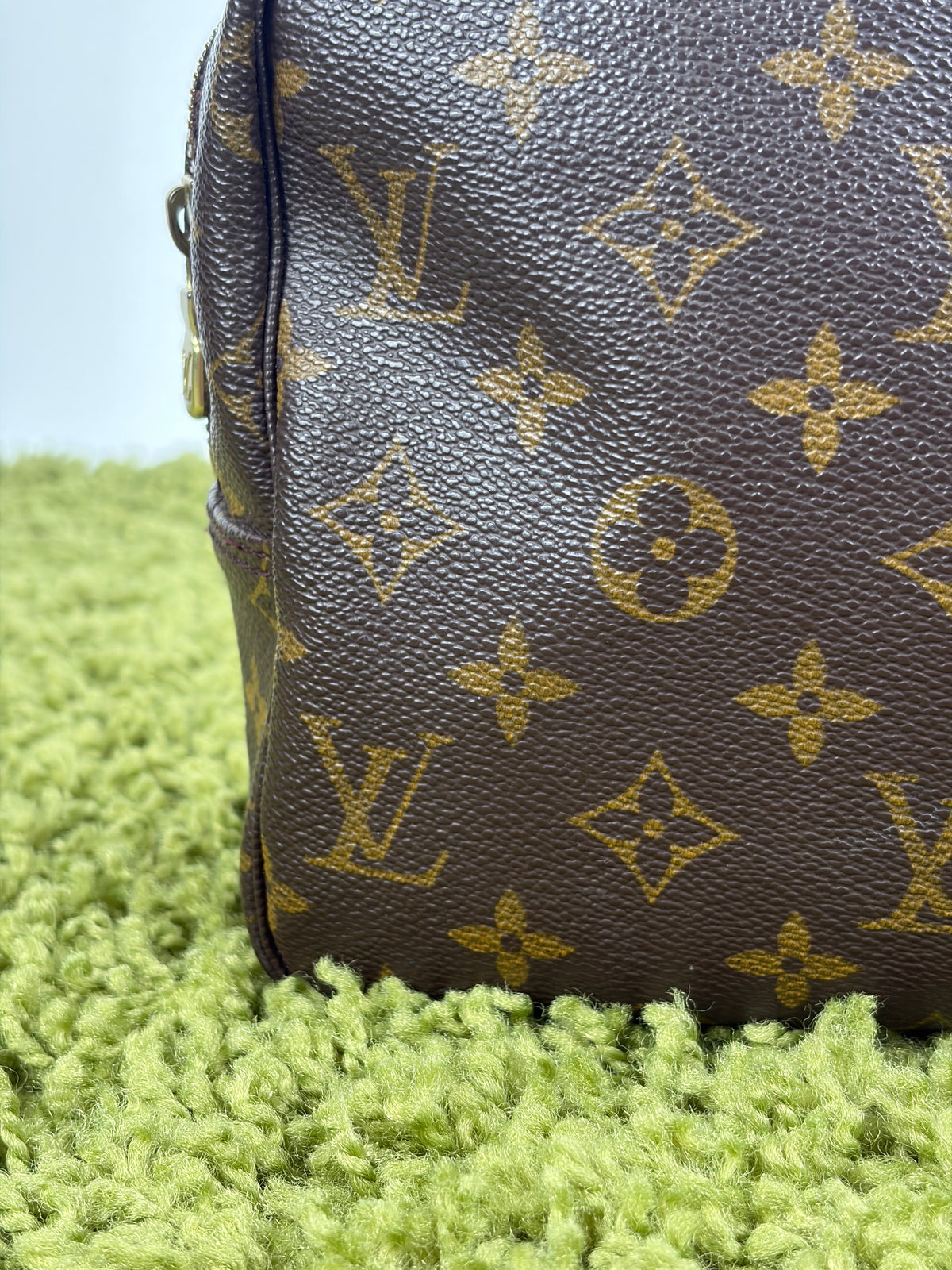 Beauty Case Louis Vuitton Marrone