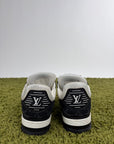 Louis vuitton Trainer Size 7.5=41.5 calza 42.5 nera e bianca