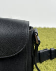 Borsa a tracolla mini saddle Christian Dior Nera