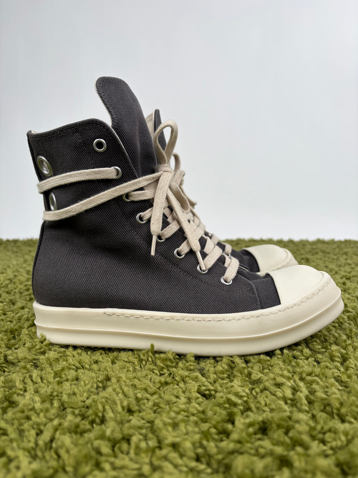 Rick Owens Ramones High DRKSHDW Grigio 36.5