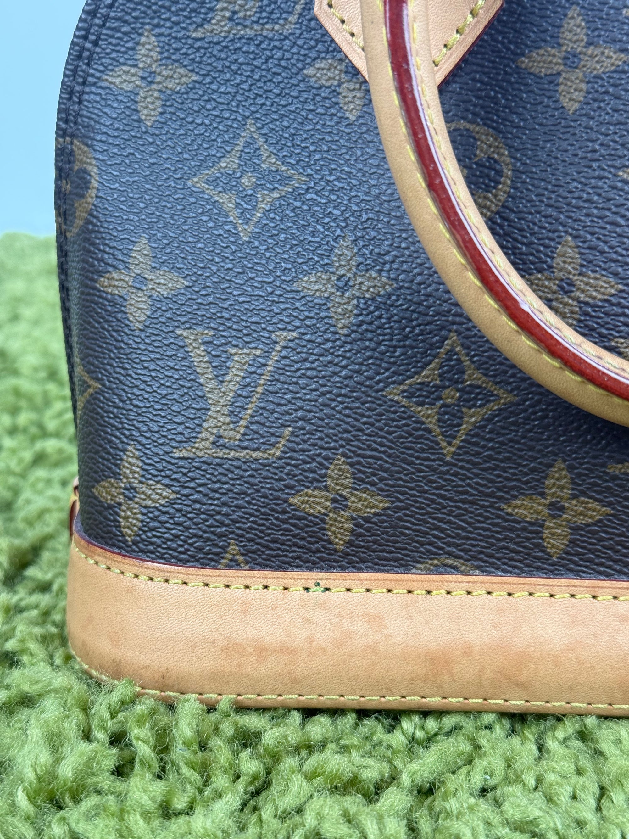 Borsa Alma BB Louis Vuitton Marrone