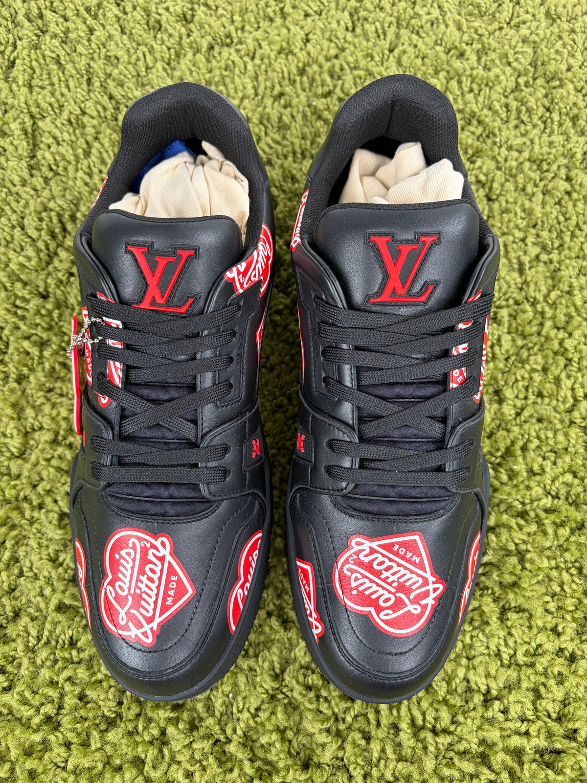 Louis Vuitton Trainer Nero Multicolor 9