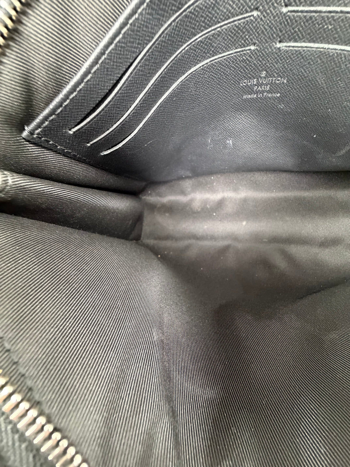 Pochette Voyage MM Louis Vuitton Nero