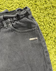 Jeans Off White in Denim Nero 34