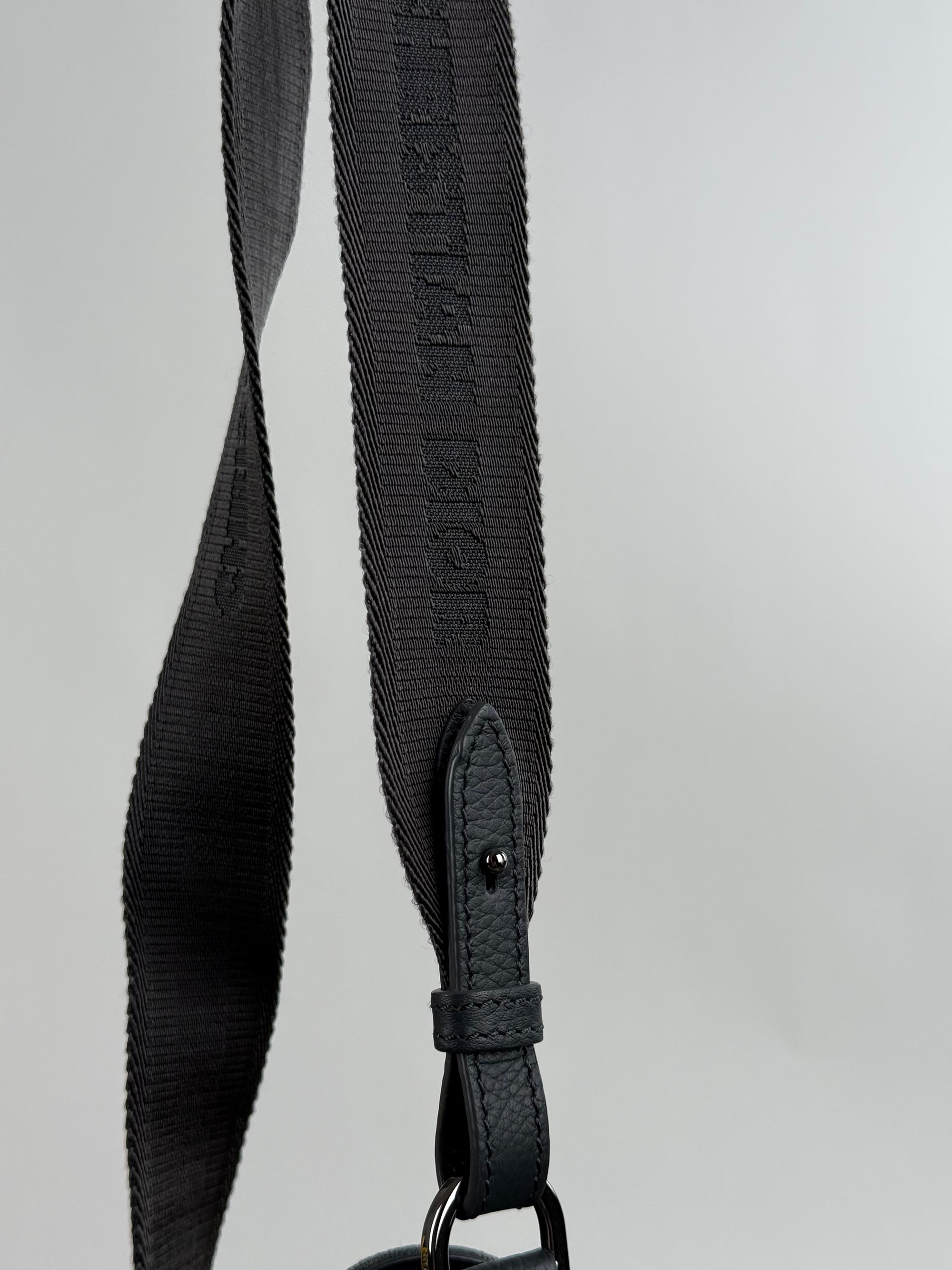 Borsa a tracolla saddle Christian Dior Nero