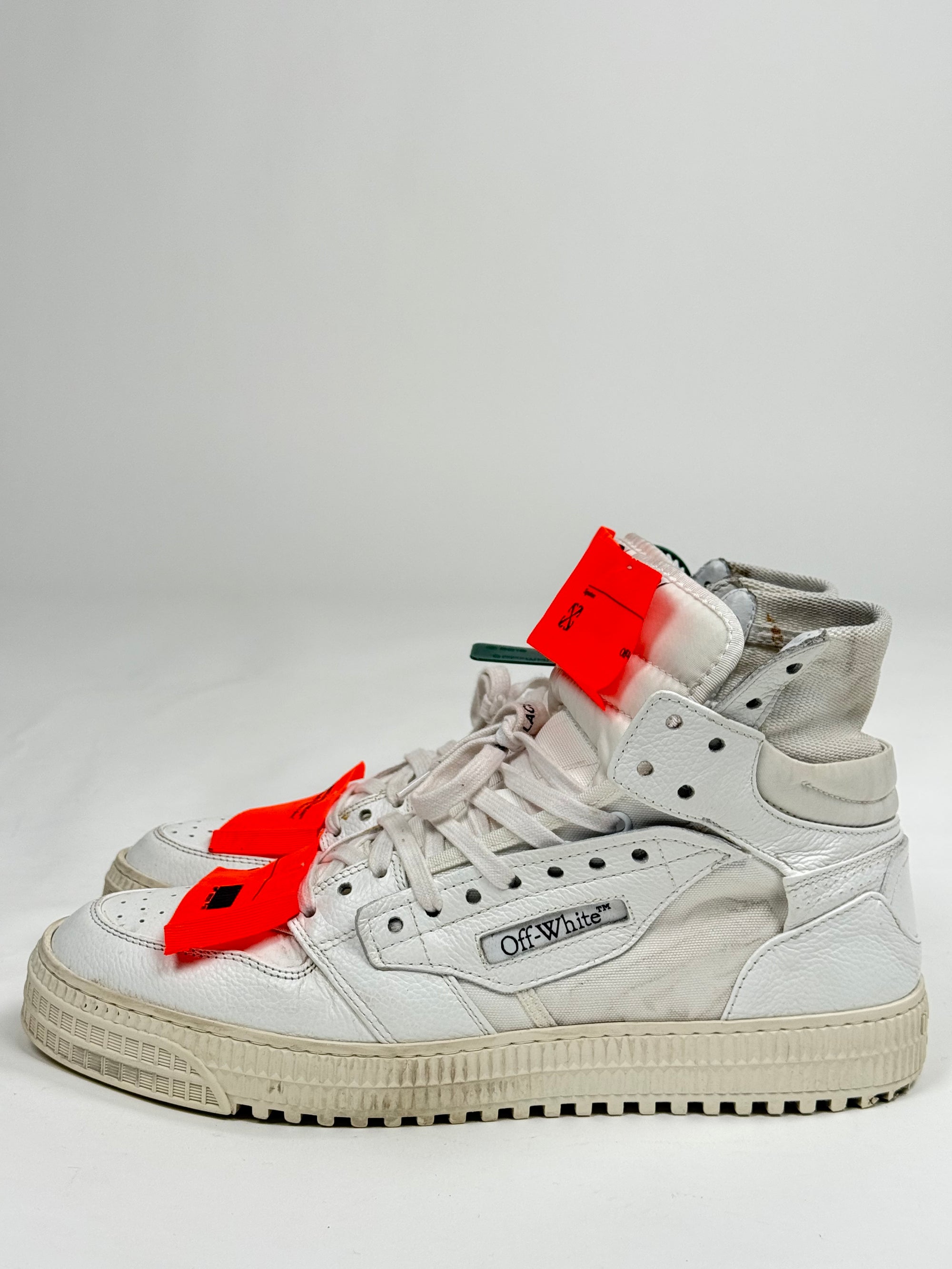 Off white Size 44 bianche nere e arancioni