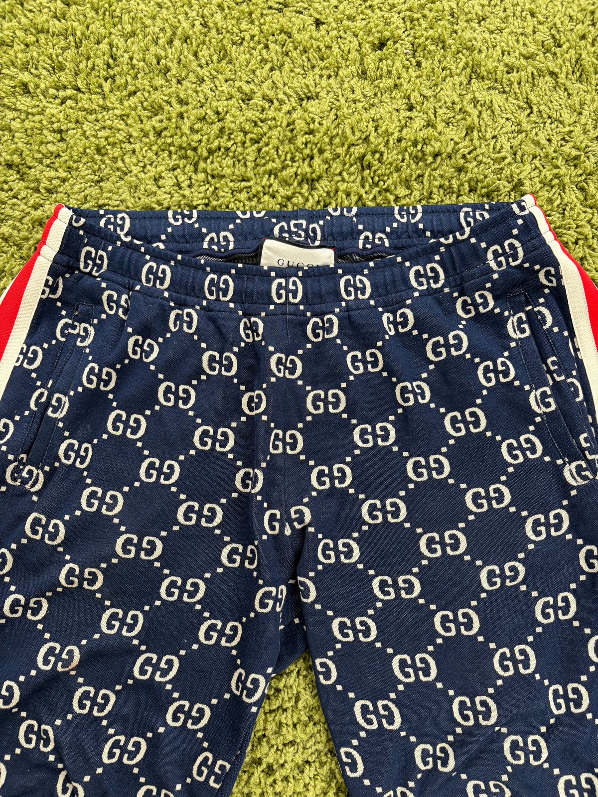 Pantalone Gucci Monogram Blu Multicolor XL