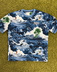 T shirt Louis Vuitton Size XL blu e azzurra