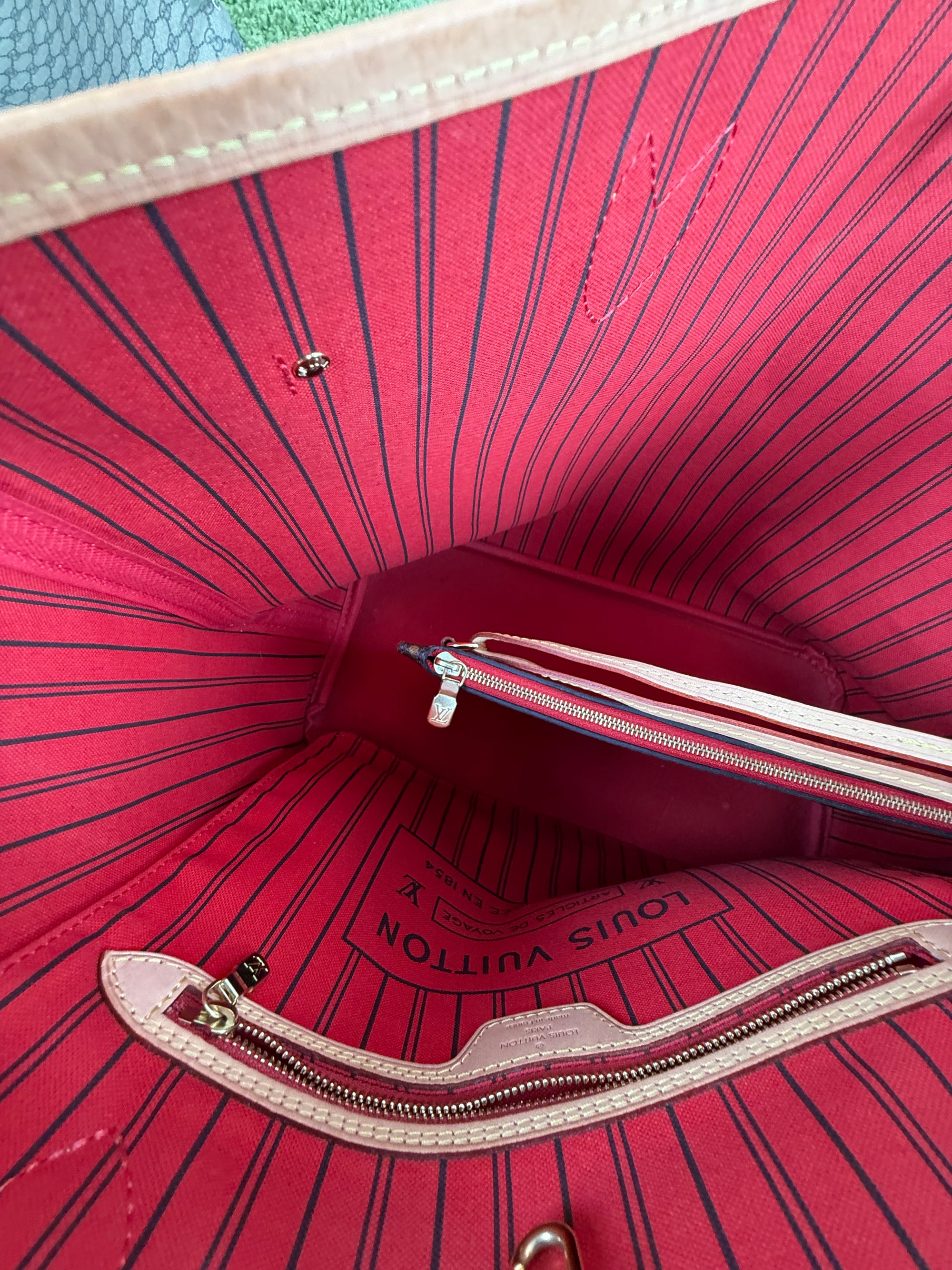Borsa Neverfull GM Mon Monogram Louis Vuitton Marrone