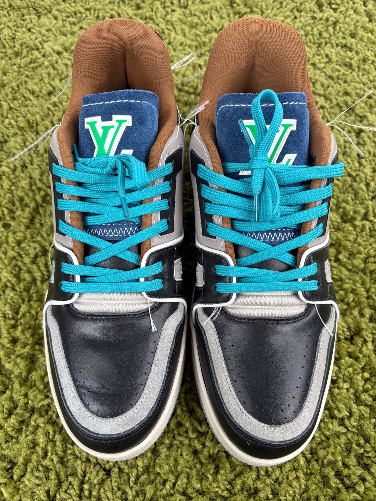 Louis Vuitton Trainer Nera Multicolor 8 - Second Hand Di Fiore