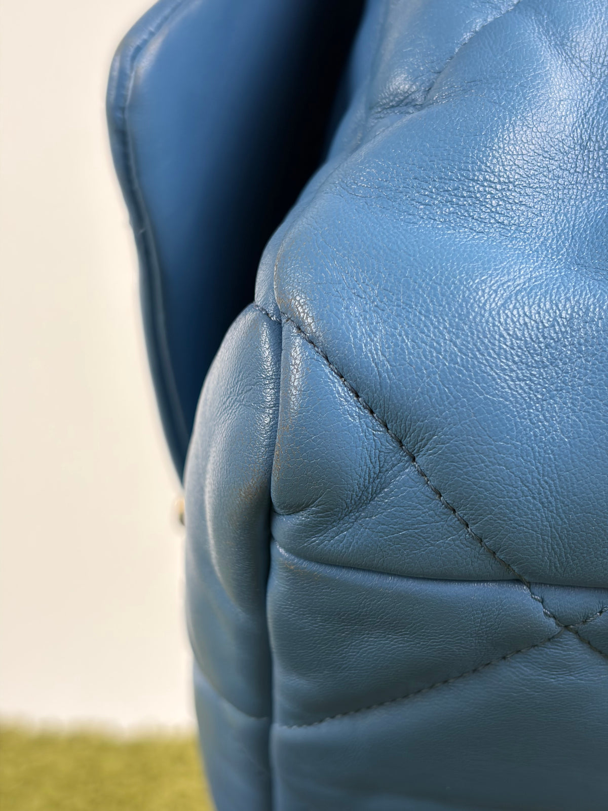 Borsa Chanel 19 Trapuntata in Pelle Azzurra
