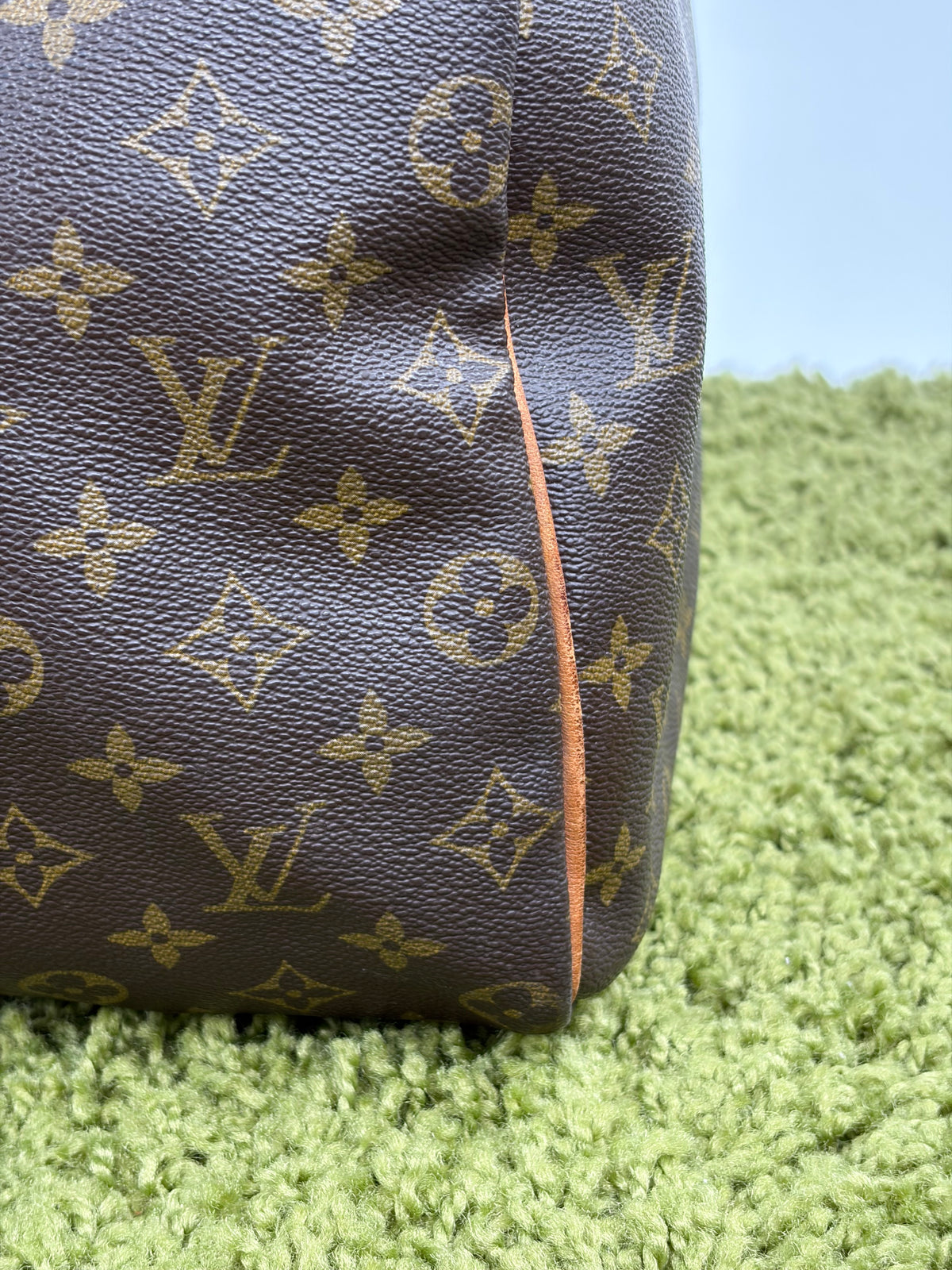 Borsone da viaggio Keepal Louis Vuitton Marrone