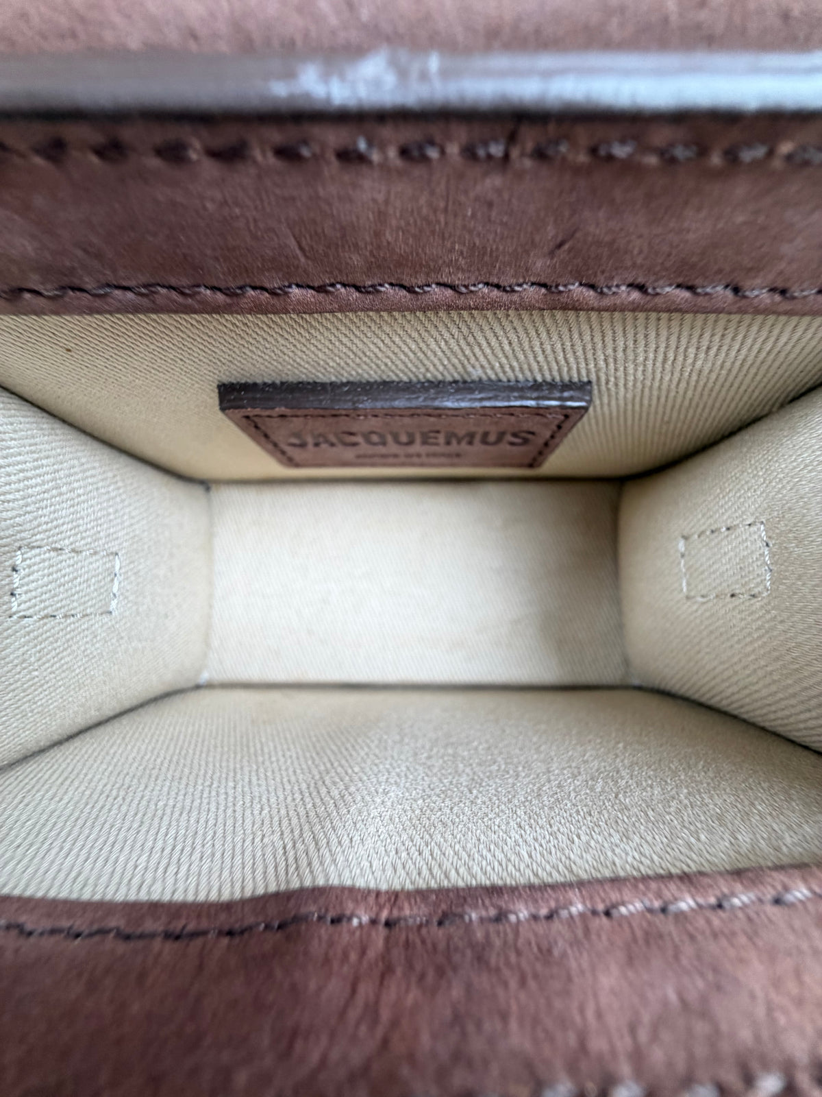 Borsa Mini Le Chiquito Jacquemus Marrone