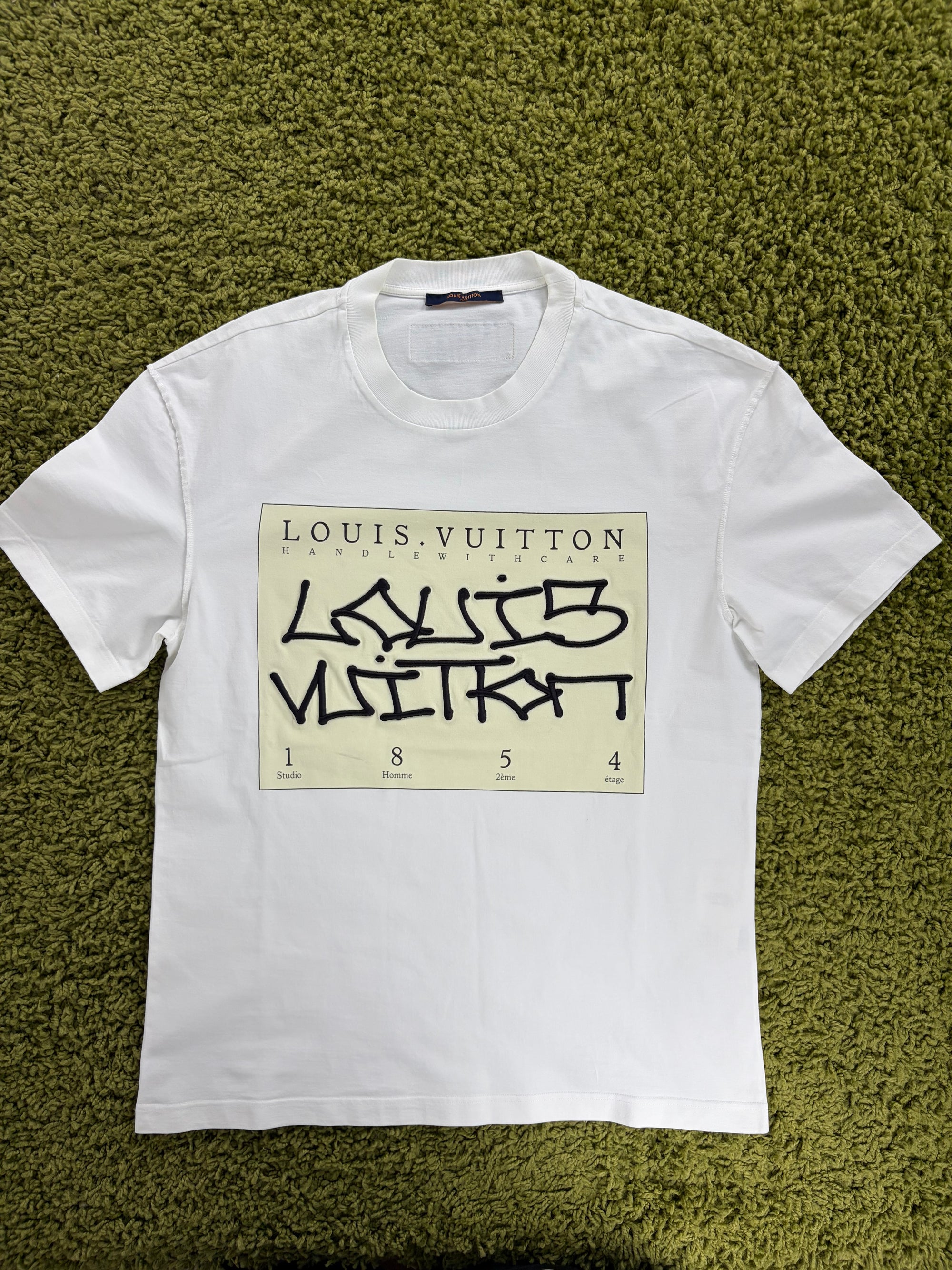 T shirt Louis vuitton Size M bianca e panna