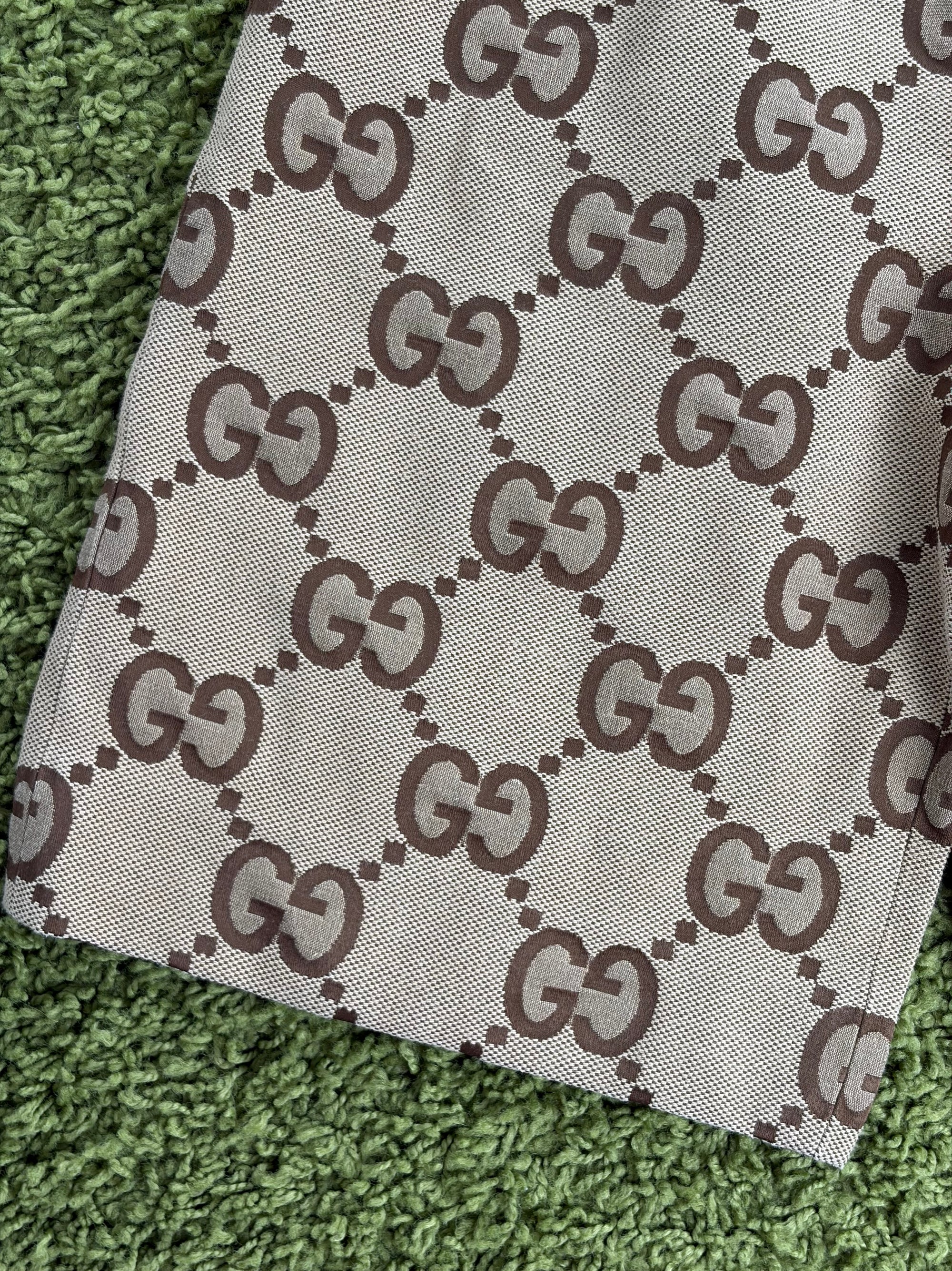 Pantalone corto Gucci Size 46 marrone e biege