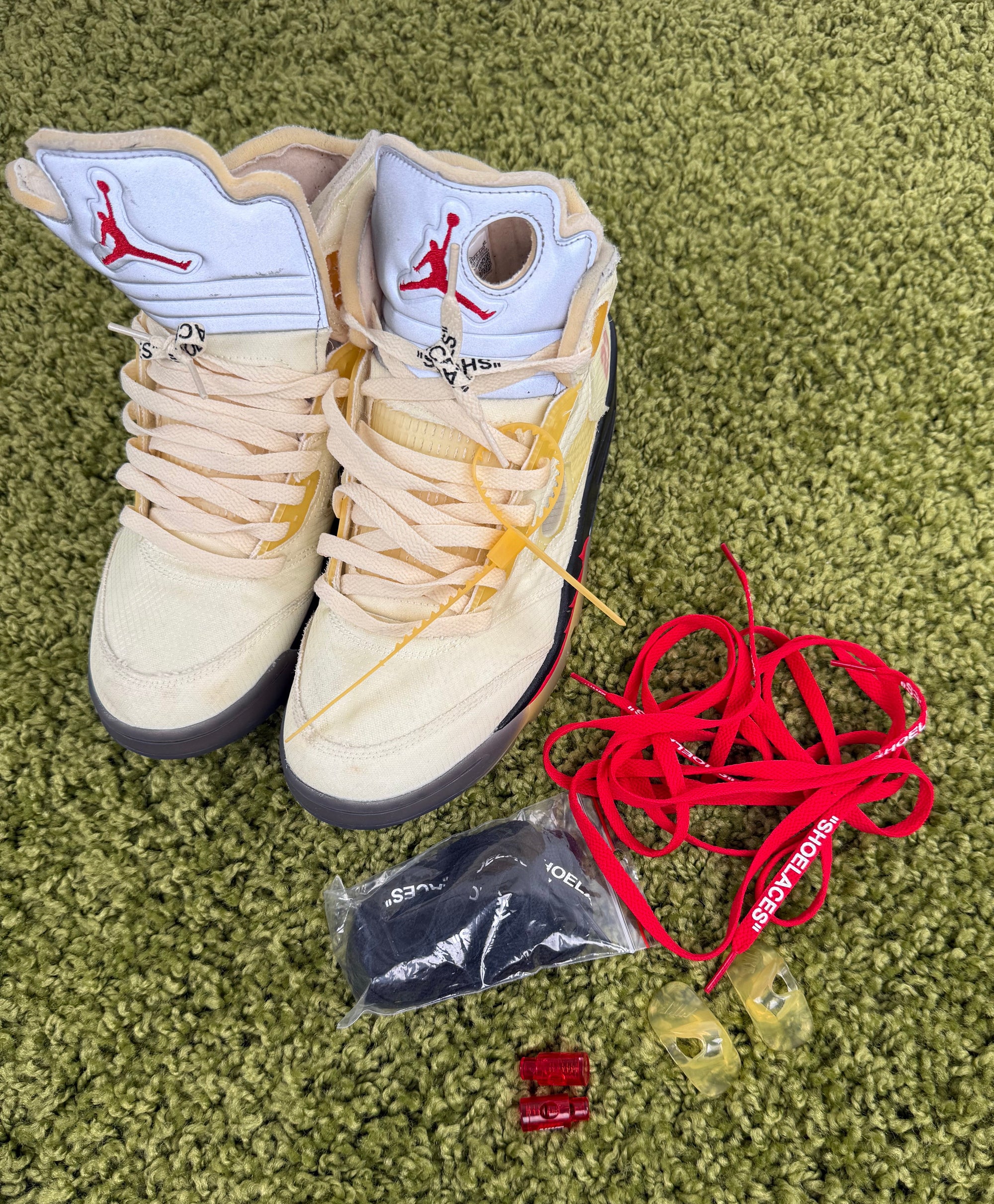 Jordan 5 Retro X Off White 43
