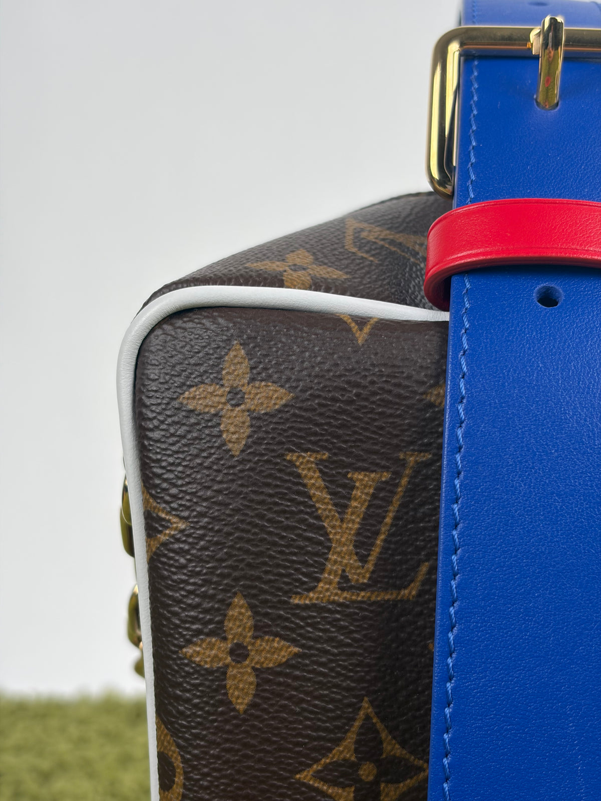 Beauty Case Louis Vuitton X NBA Marrone