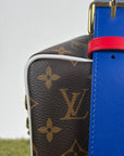 Beauty Case Louis Vuitton X NBA Marrone