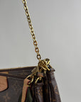 Borsa Louis Vuitton Multi Pochette Marrone
