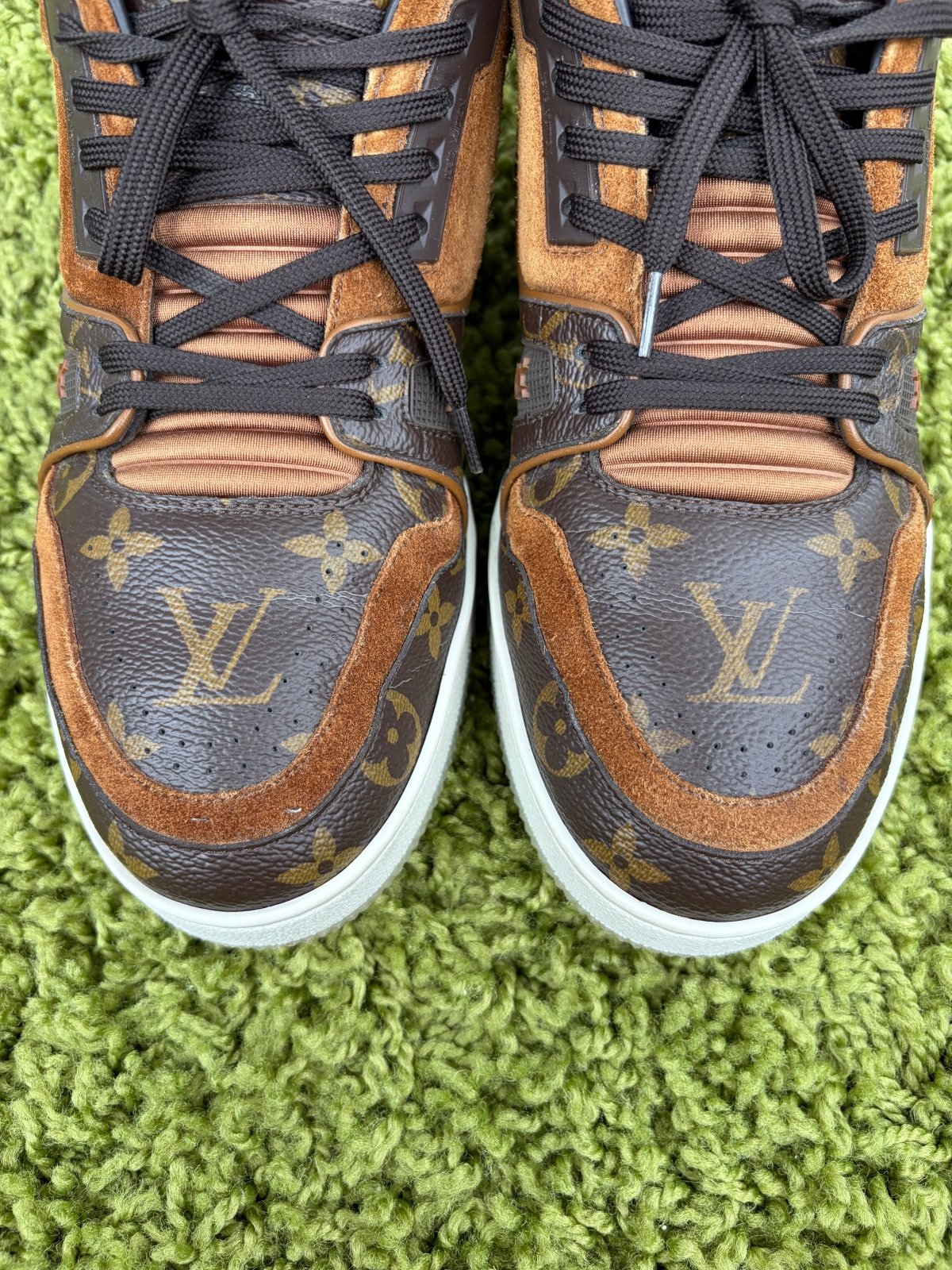 Louis Vuitton Trainer Marrone 6.5 - Second Hand Di Fiore