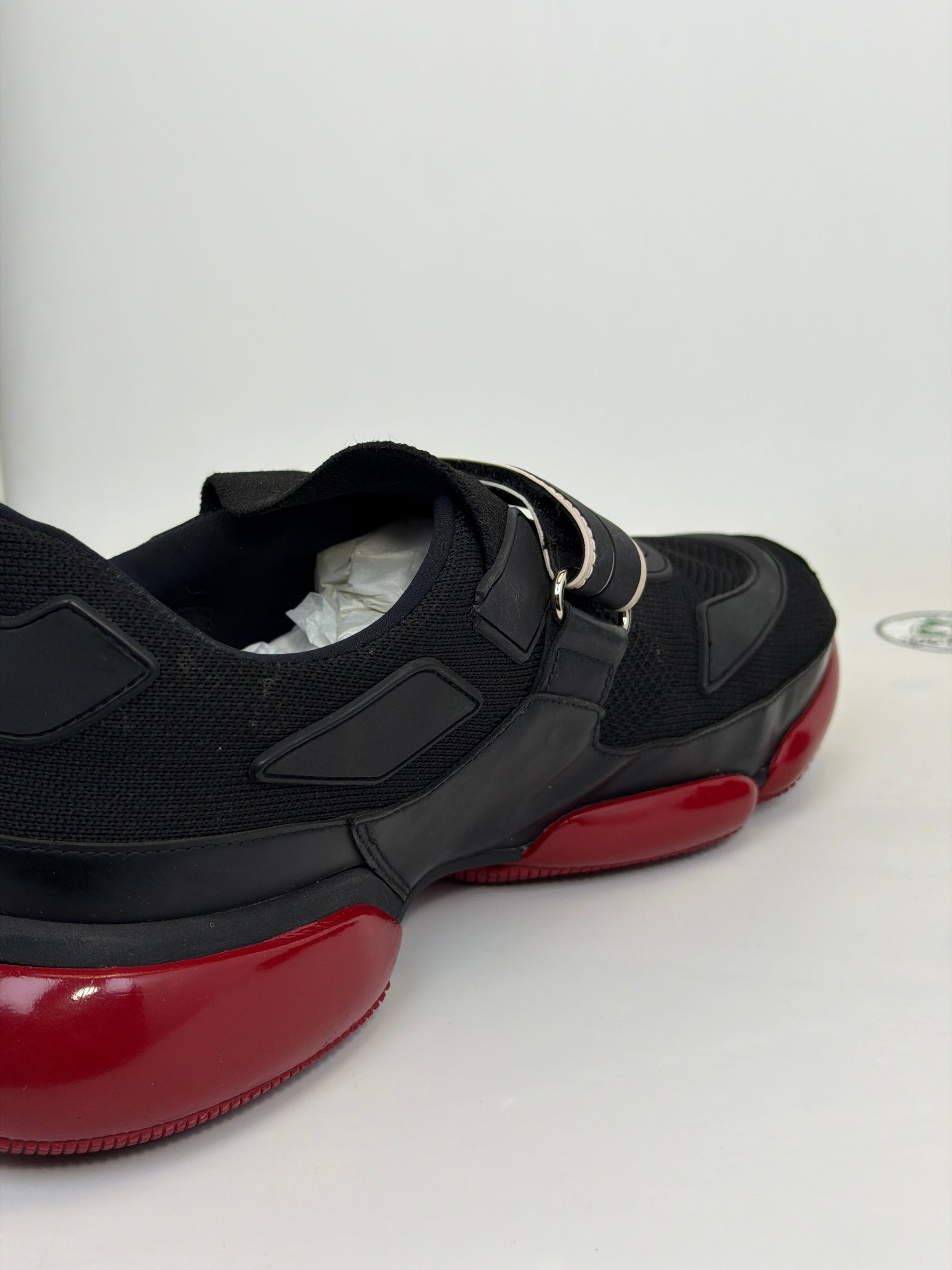 Prada cloudbust Size 9=43 nero e rosso