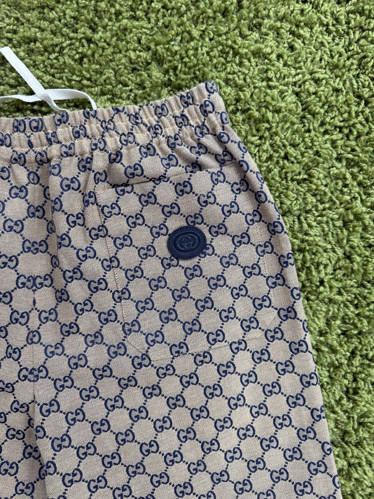 Pantalone Gucci Monogram Beige 48 - Second Hand Di Fiore