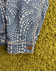 Giacca Louis Vuitton X Yayoi Kusama in denim 54