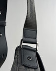 Borsa Christian Dior Saddle con pattina Grigia