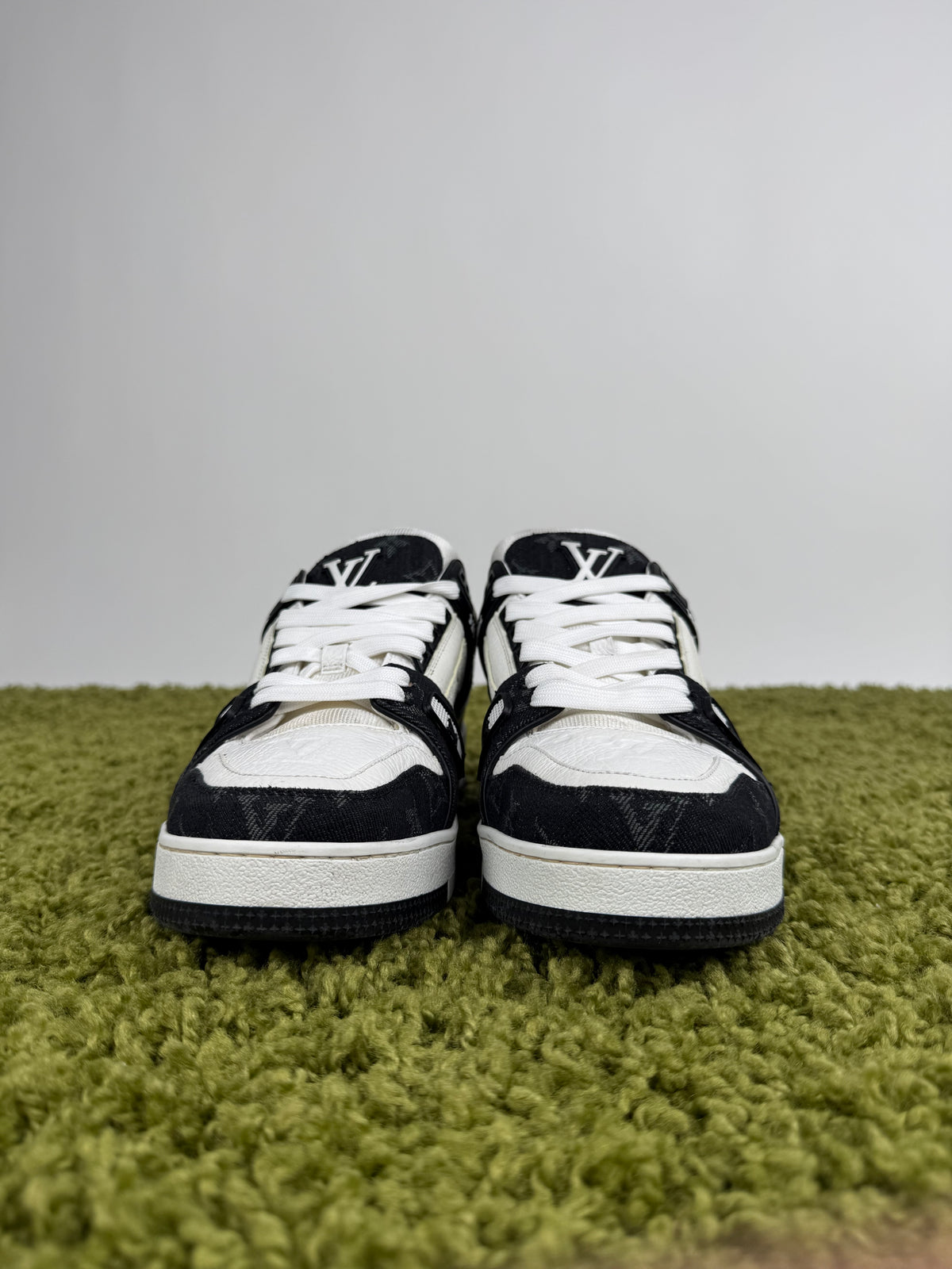 Louis Vuitton Trainer In Denim Nero 8