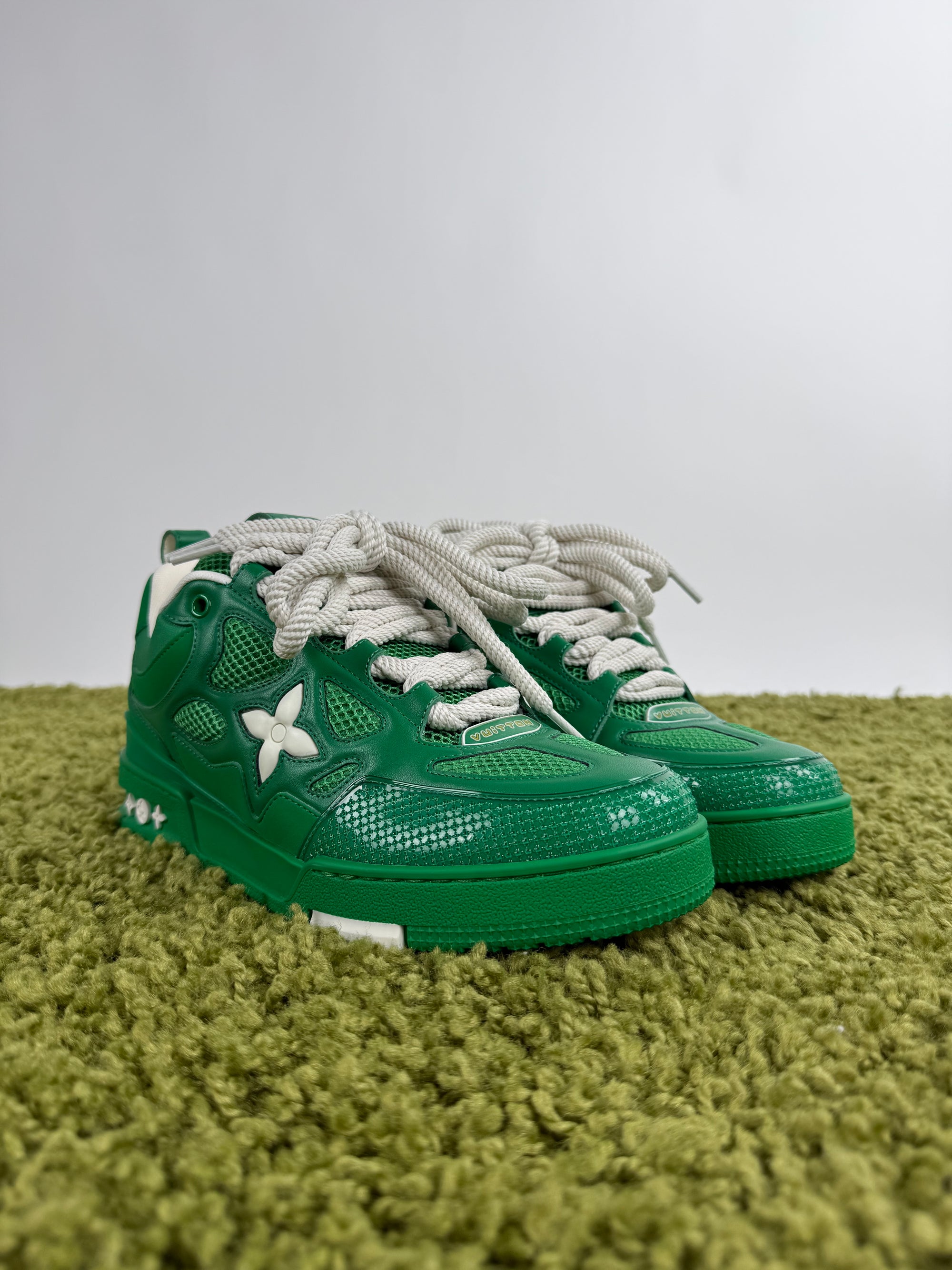 Louis Vuitton Skate Verde 7.5