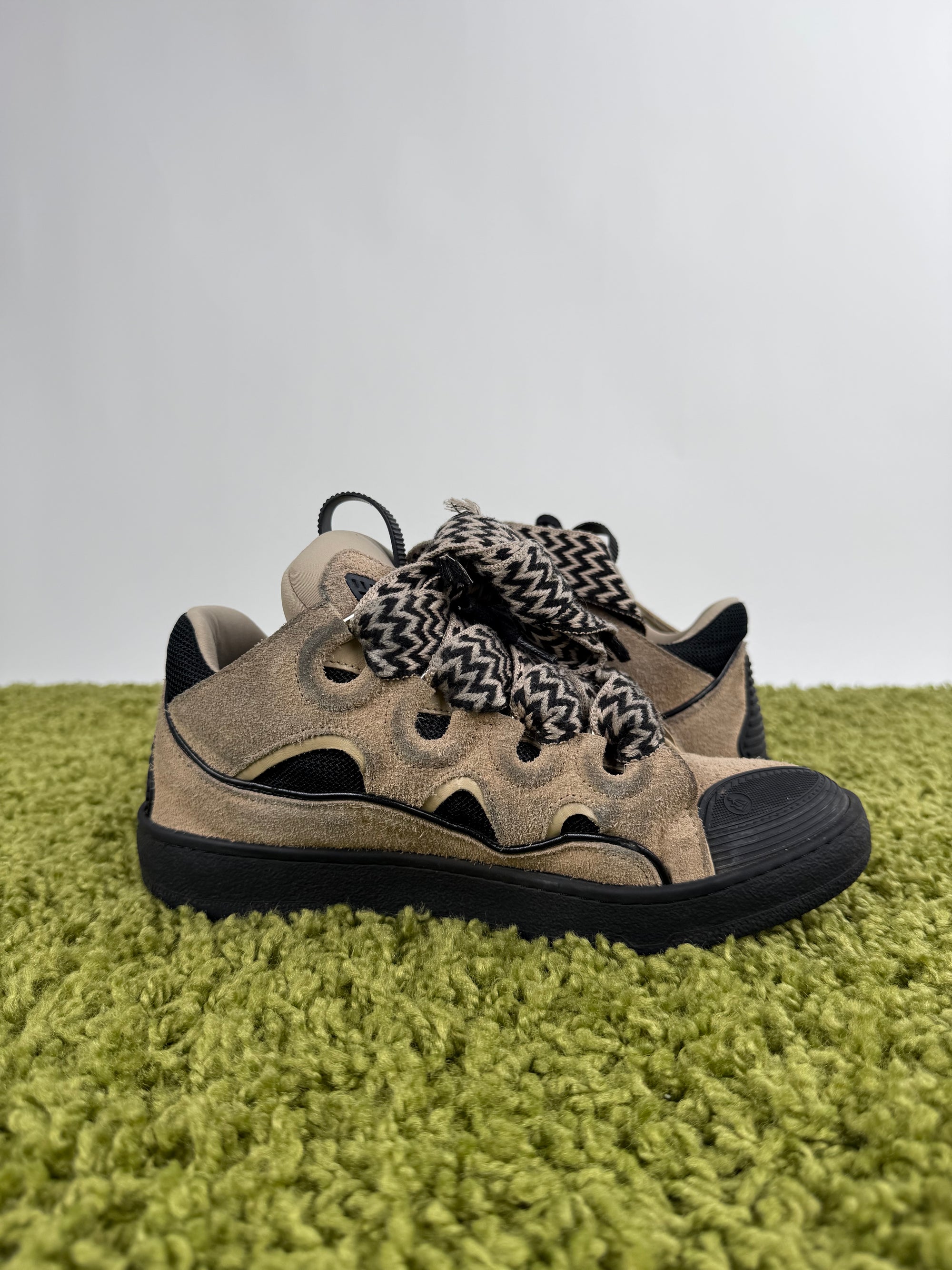 Lanvin Curb Sneaker Beige 40