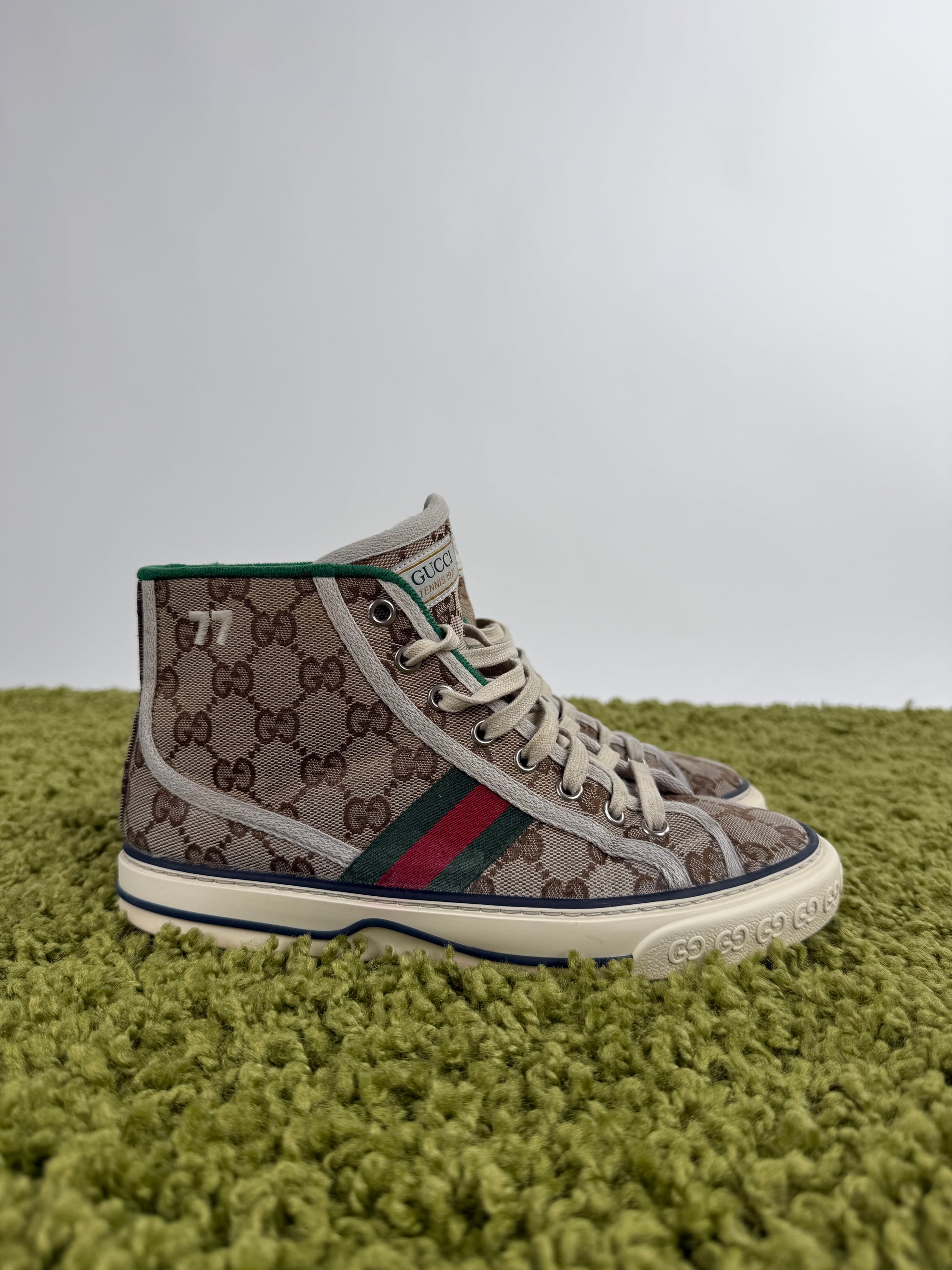 Gucci Tennis High Beige 37