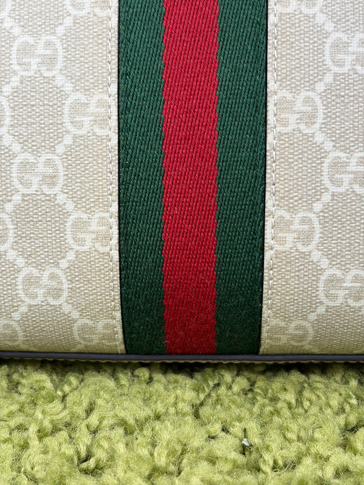 Borsa Gucci Ophidia Cut Out Handle Tote Beige