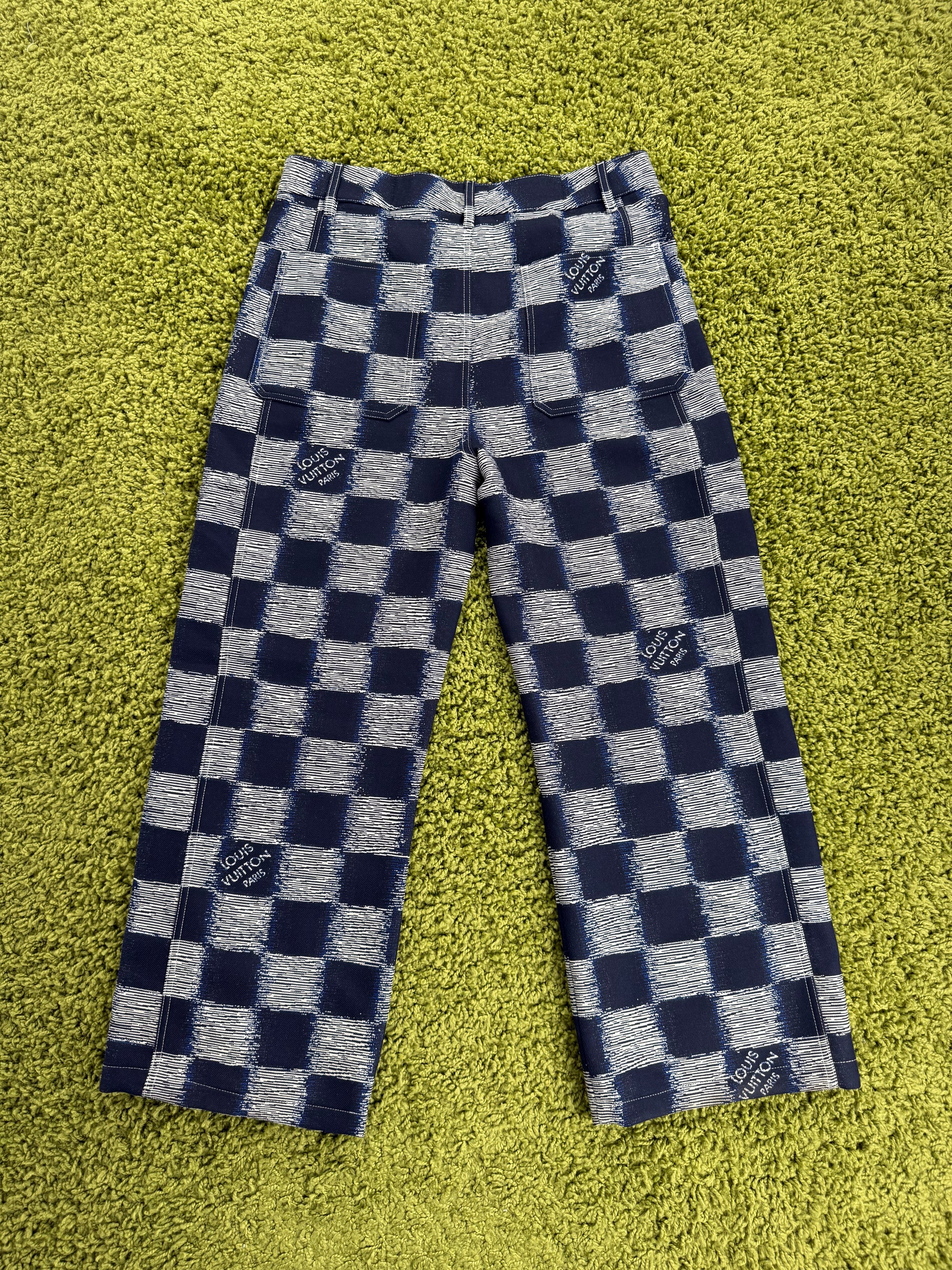 Pantalone Louis Vuitton Blu 50