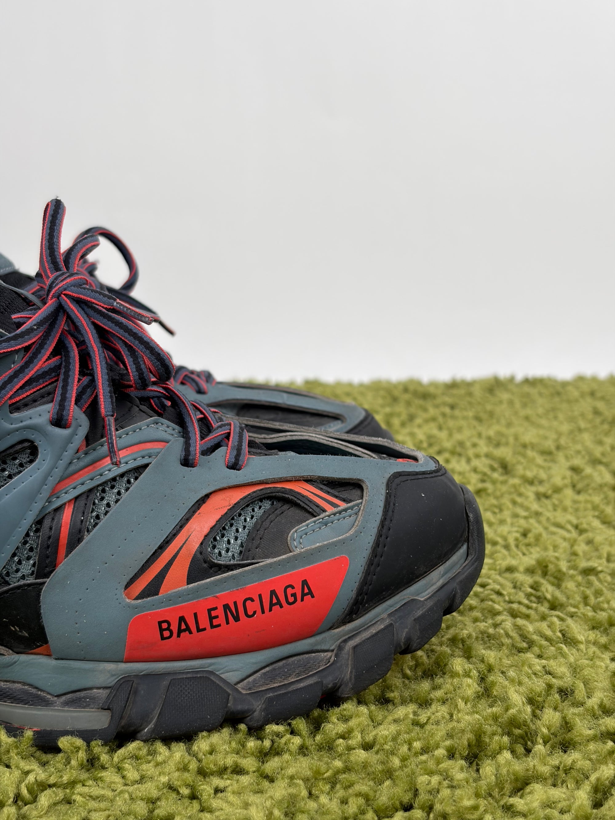 Balenciaga Track Size 42 rosse nere e blu