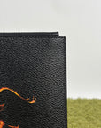 Pochette Givenchy Leo in pelle Nero