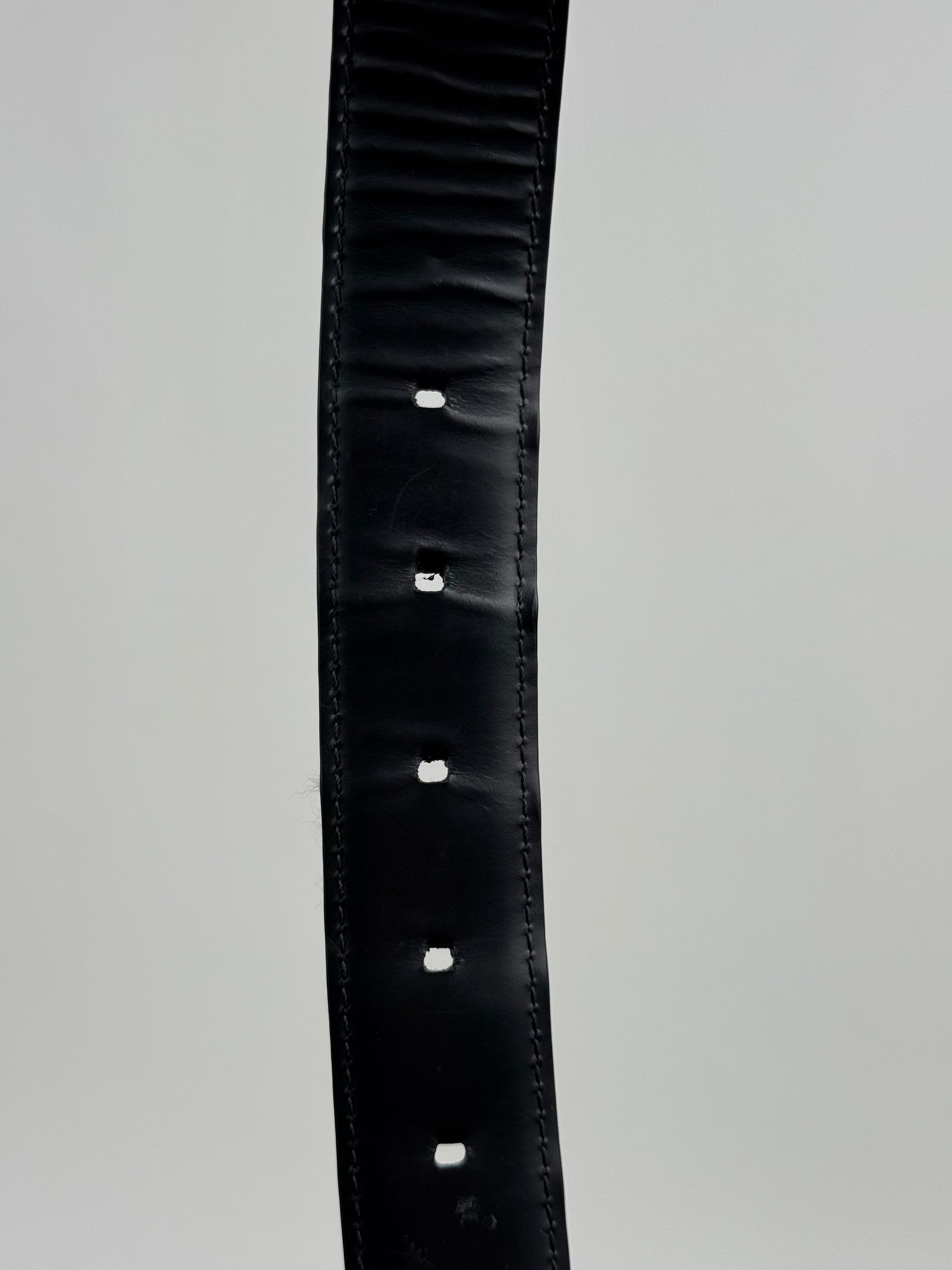 Cintura Louis Vuitton Nera in pelle taglia 90