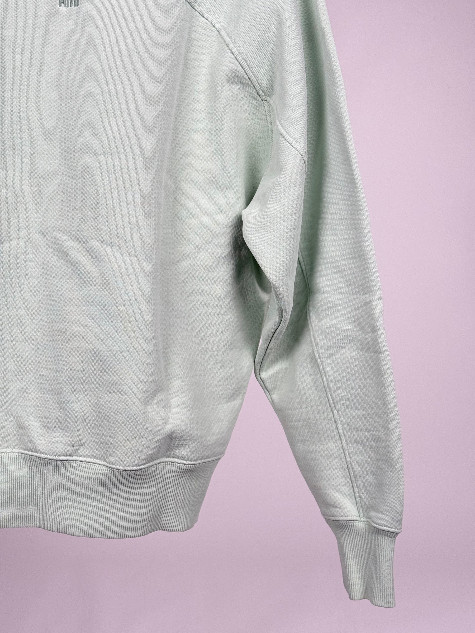 Felpa Ami Size M verde acqua