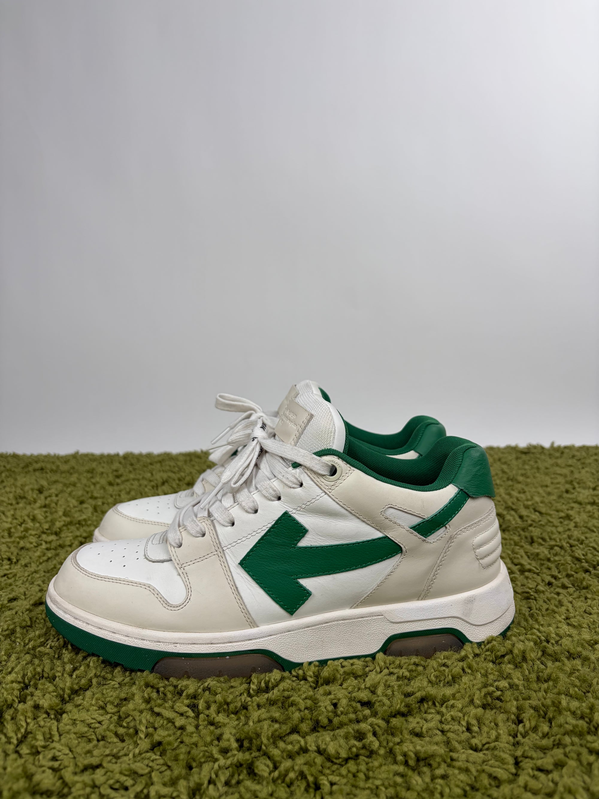 Off white Size 43 bianche e verdi