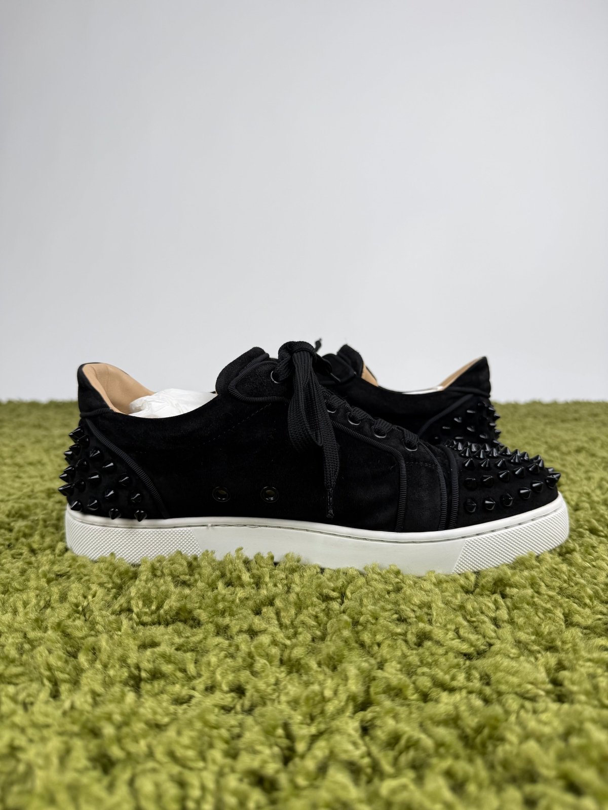 Christian Louboutin Spikes Nero 39 - Second Hand Di Fiore