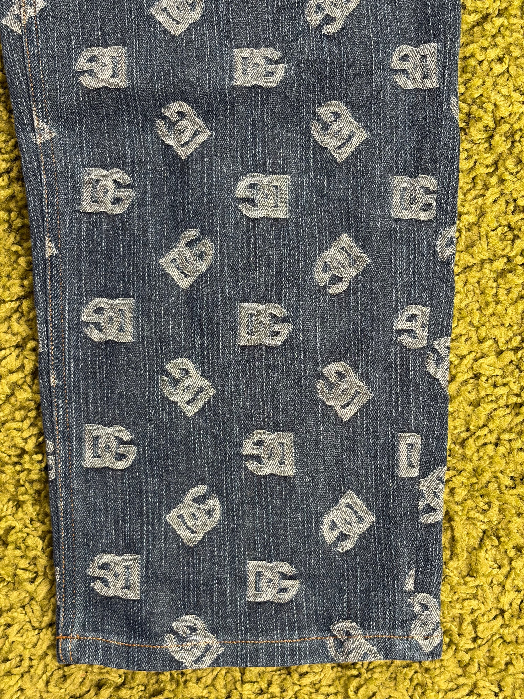 Jeans Dolce e gabbana Size 46 blu e bianco