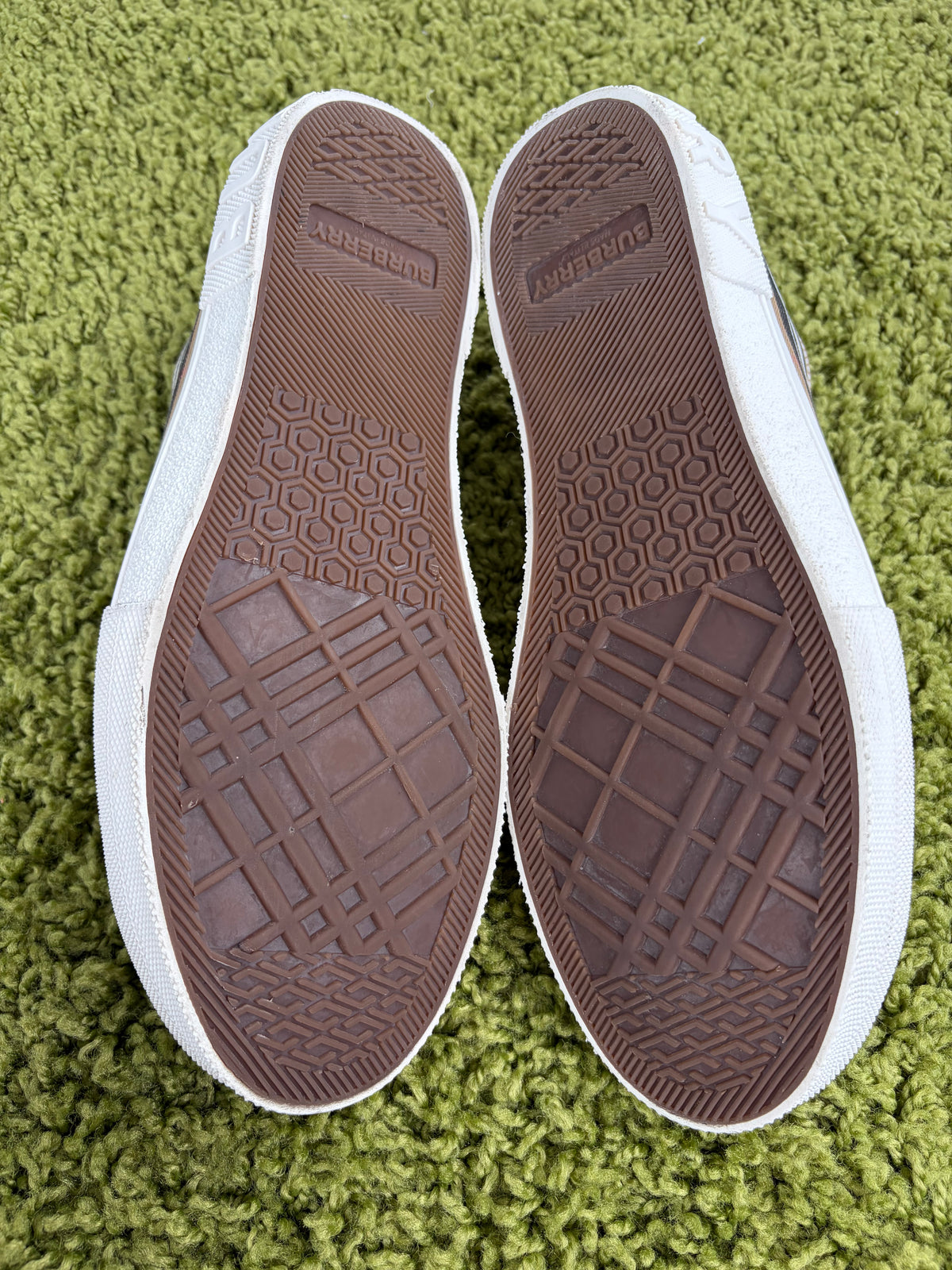 Burberry Check Sneaker Beige 45