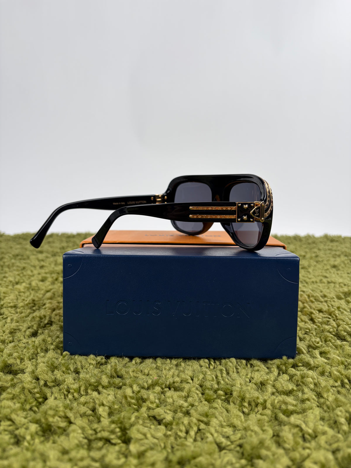 Occhiali da sole Louis Vuitton Millionaires Nero