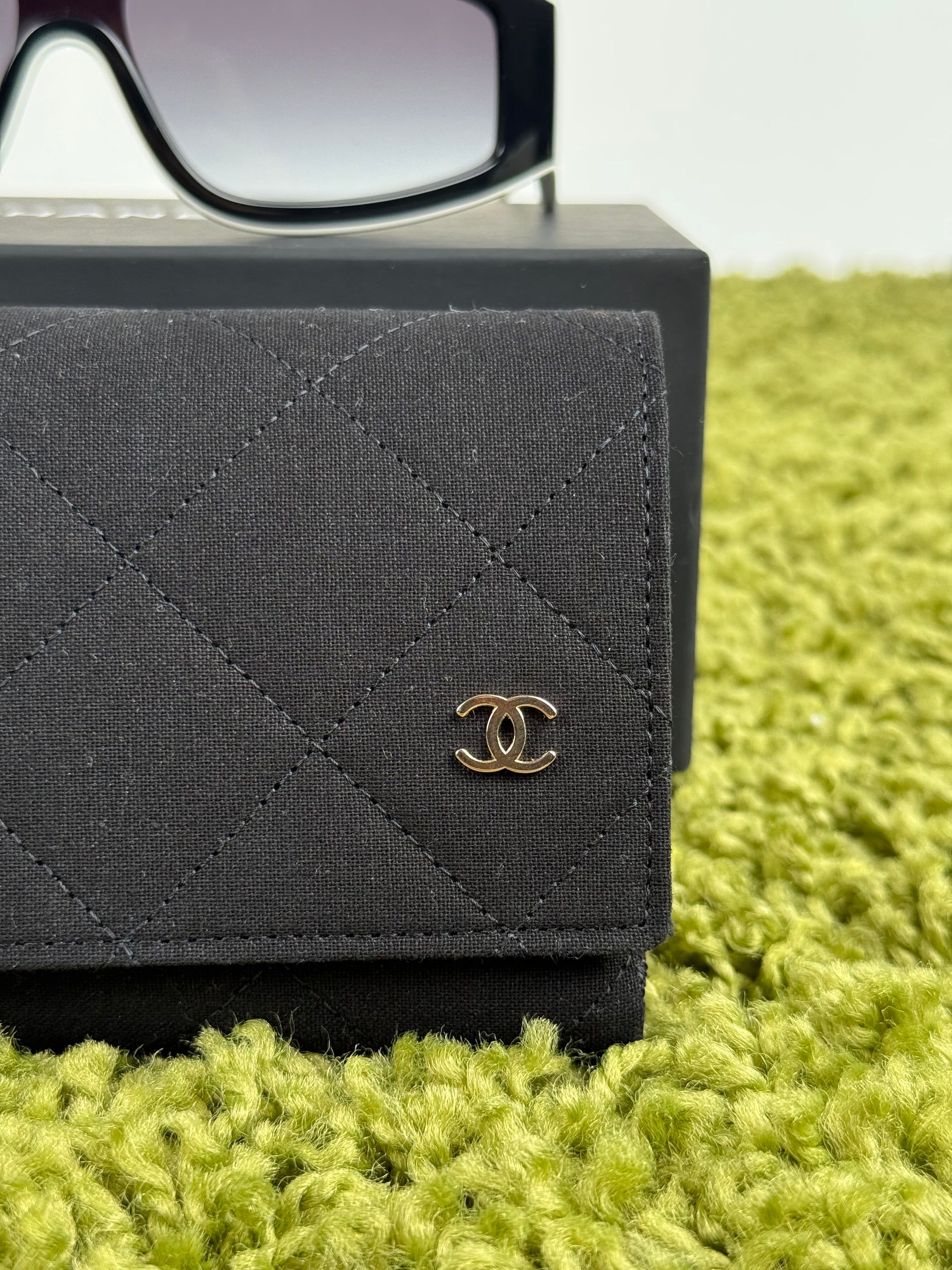 Occhiali Chanel Ch6057 Nero Bianco