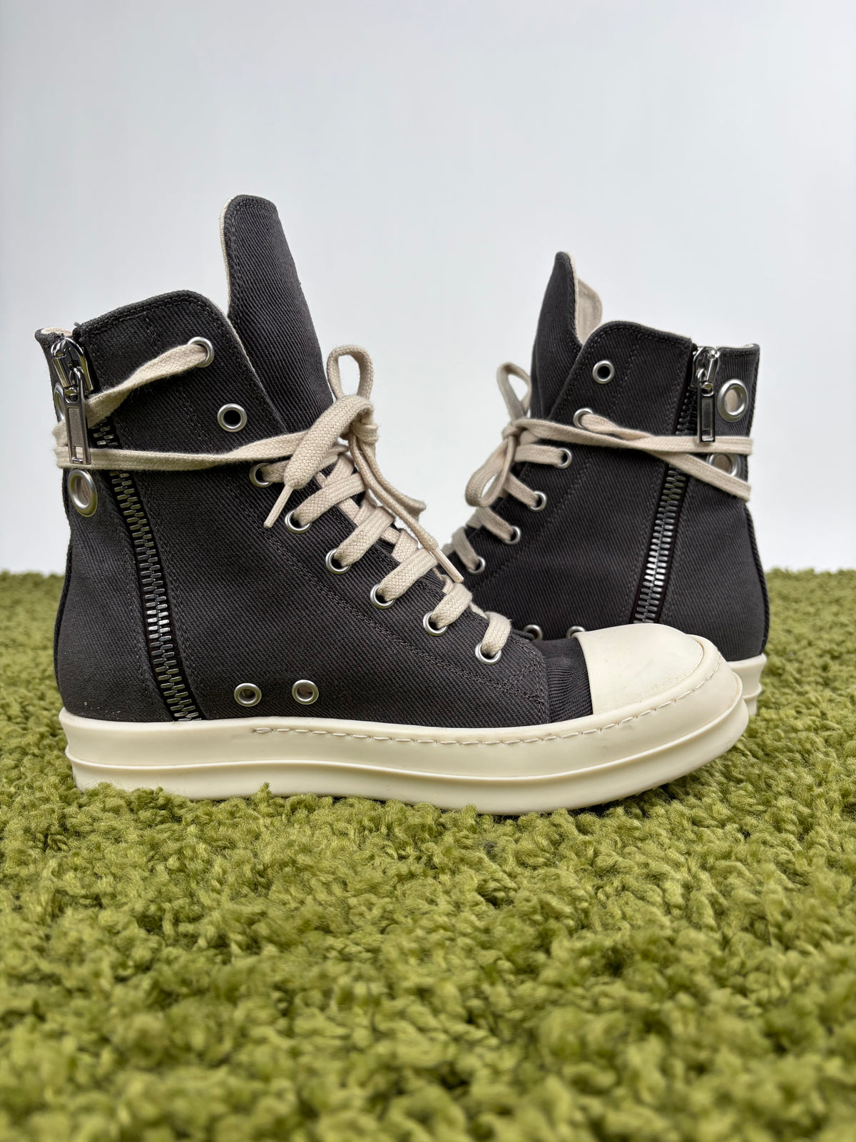 Rick Owens Ramones High DRKSHDW Grigio 36.5