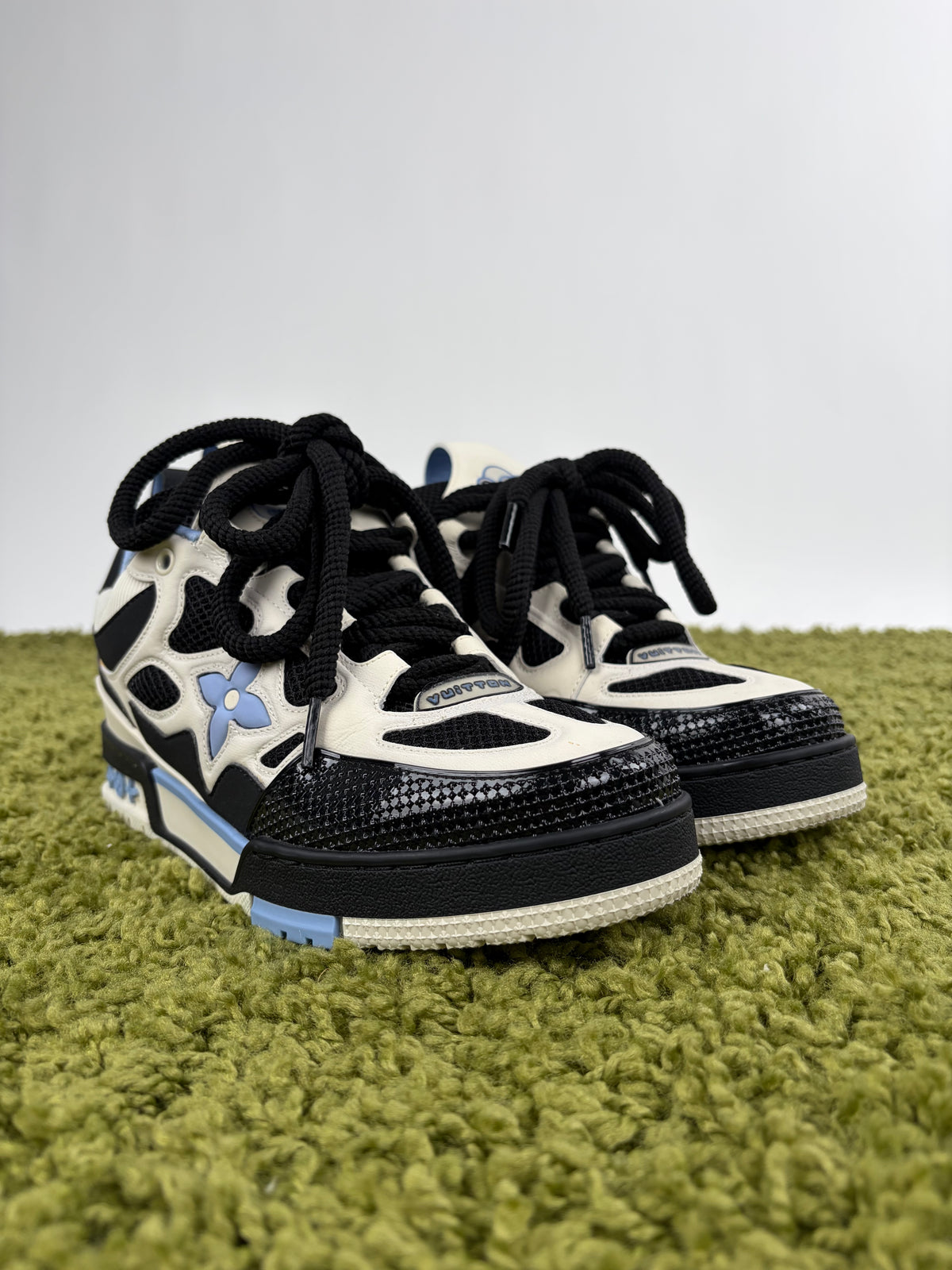 Louis Vuitton Skate Nero Multicolor 6.5