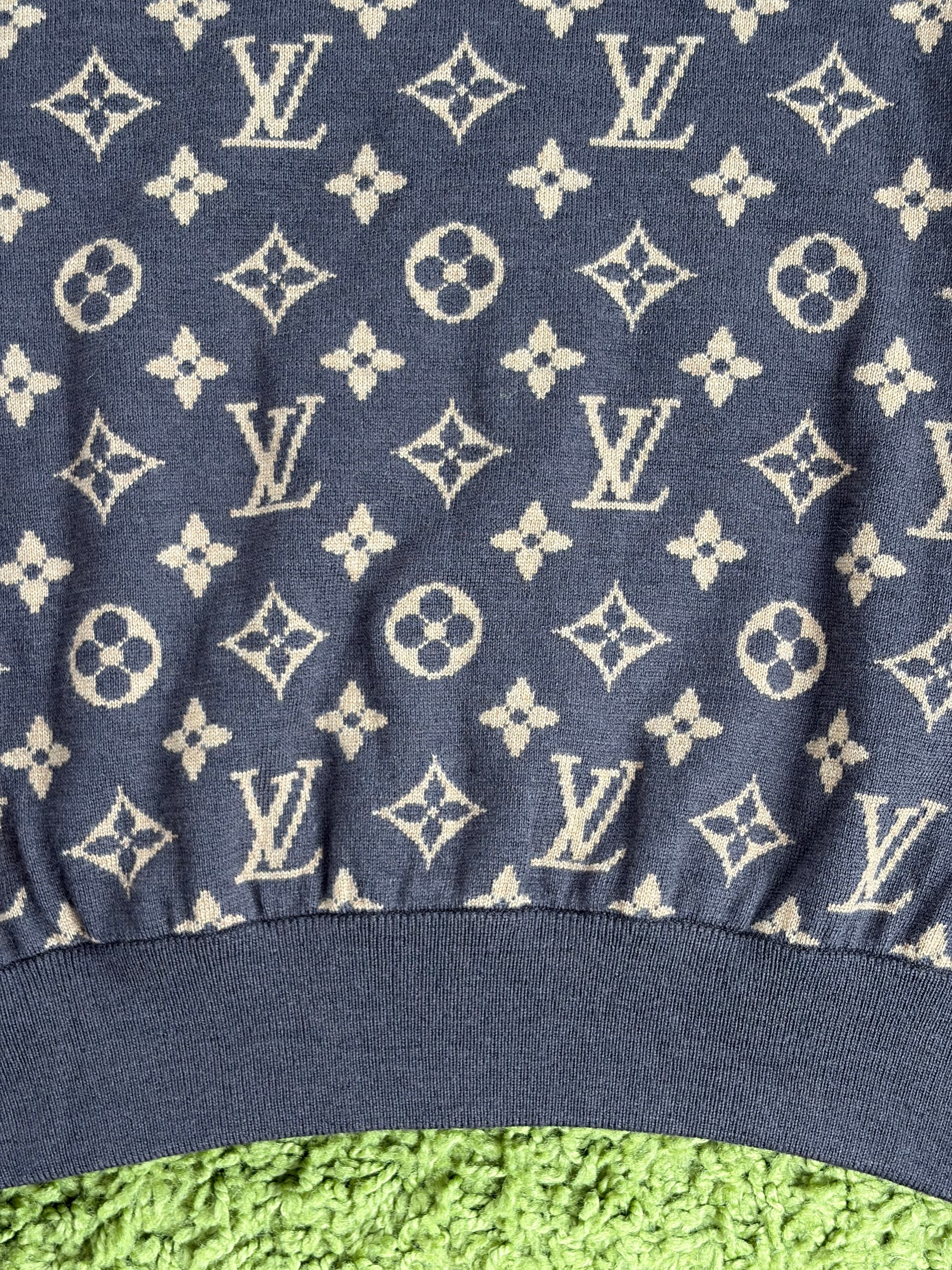 Felpa louis Vuitton X NBA Size M marrone e multicolore