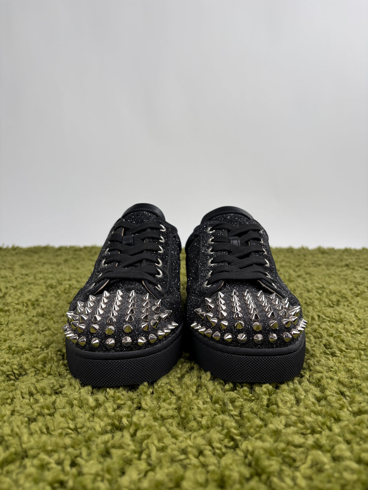 Christian Louboutin Spikes Low Nero 41