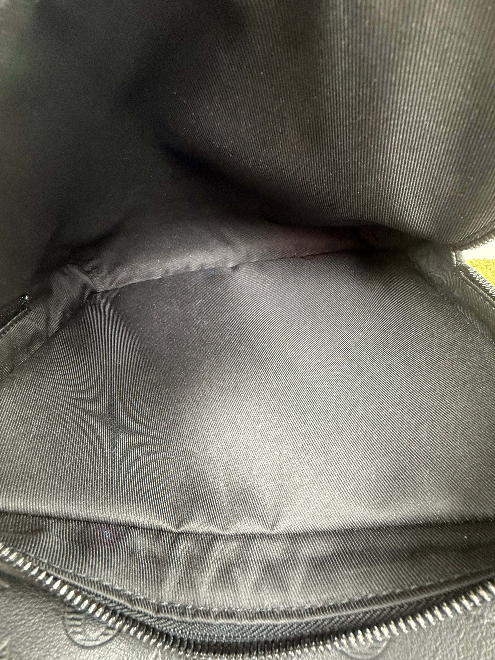 Zaino Louis Vuitton Racer in pelle Nera Monogram