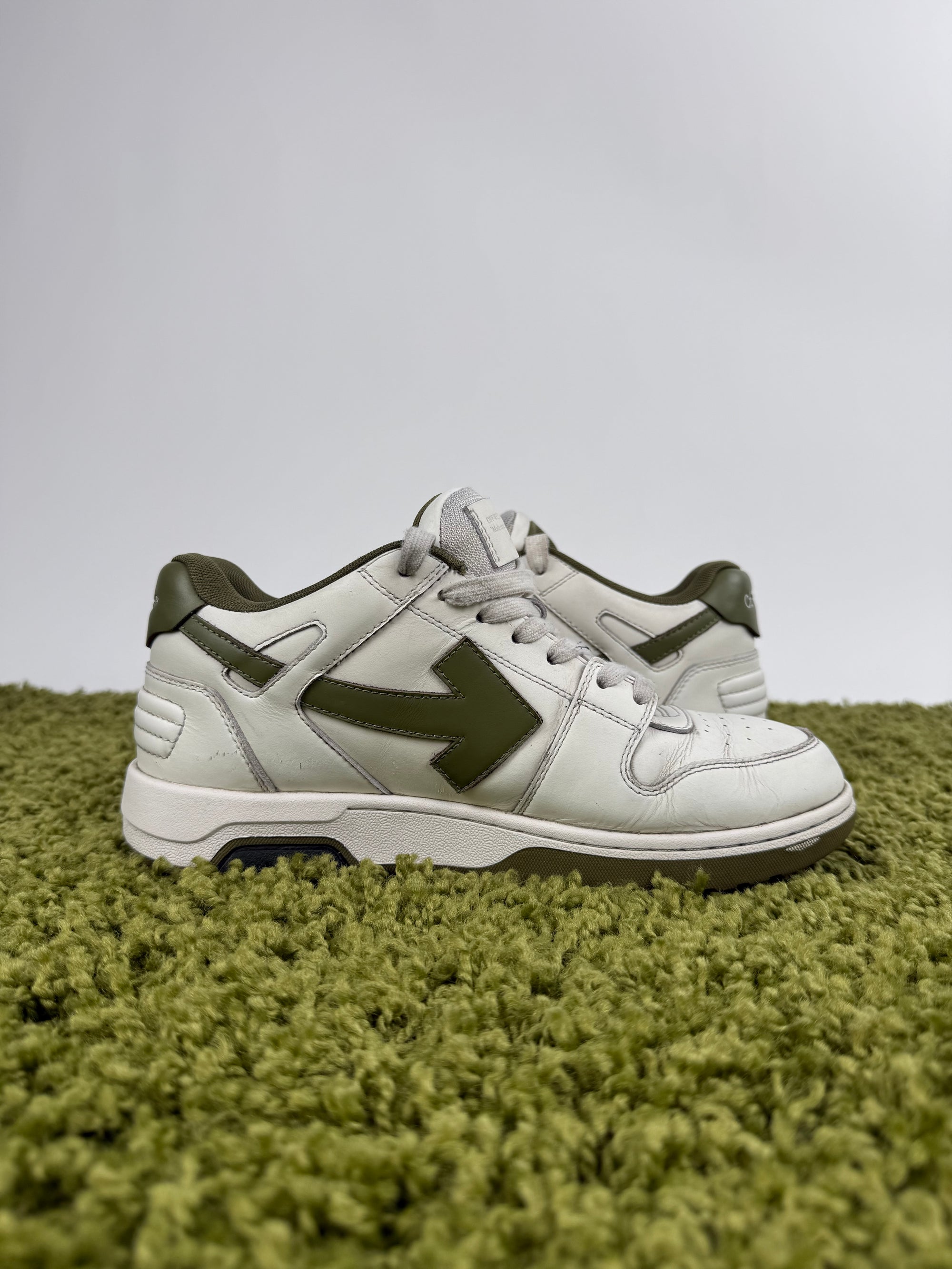 Off White Out Of Office bianche Verdi 40.5